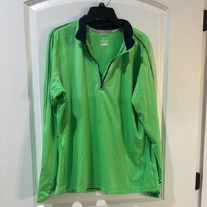 Nike Men's Vibrant Green Pullover Jacket